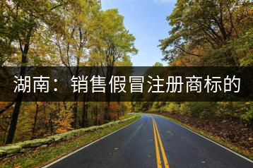 湖南：銷售假冒注冊商標的普洱茶 淘寶店主獲刑又罰金