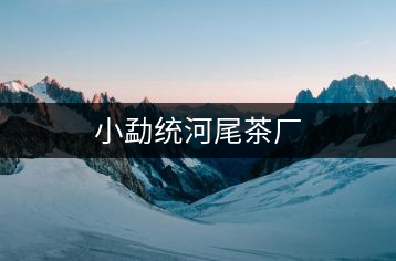 小勐統河尾茶廠