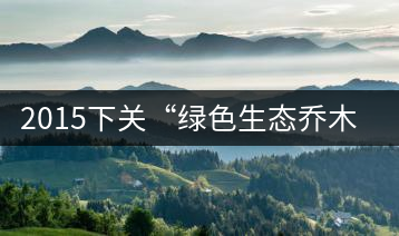 2015下關“綠色生態喬木老樹茶”開湯