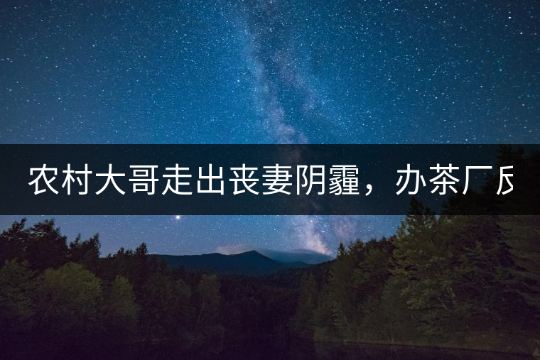 農(nóng)村大哥走出喪妻陰霾，辦茶廠反哺鄉(xiāng)鄰，每天處理鮮葉4000斤