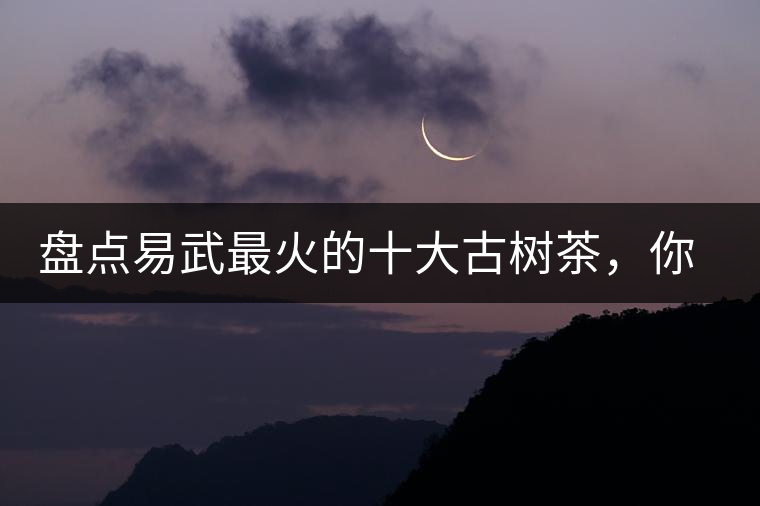 盤(pán)點(diǎn)易武最火的十大古樹(shù)茶,你喜歡哪款? 盤(pán)點(diǎn)易武最火的十大古樹(shù)茶,你喜歡哪款?