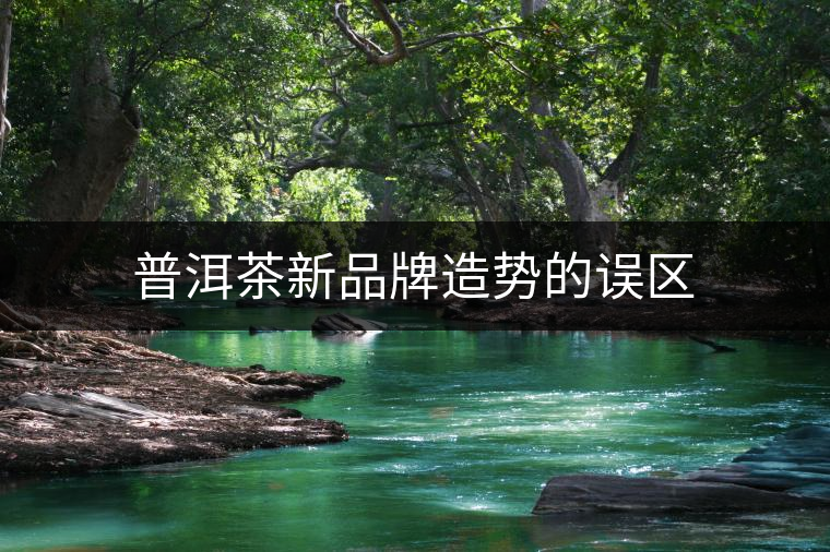 普洱茶新品牌造勢的誤區