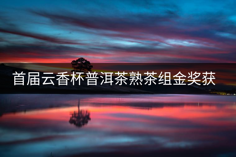 首屆云香杯普洱茶熟茶組金獎獲獎名單 首屆云香杯普洱茶熟茶組金獎獲獎名單