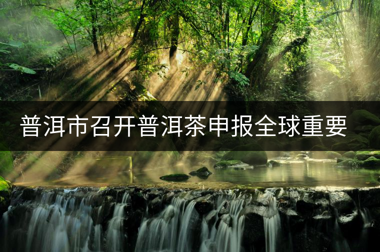 普洱市召開普洱茶申報(bào)全球重要農(nóng)業(yè)文化遺產(chǎn)工作領(lǐng)導(dǎo)小組會議 普洱市召開普洱茶申報(bào)全球重要農(nóng)業(yè)文化遺產(chǎn)工作領(lǐng)導(dǎo)小組會議