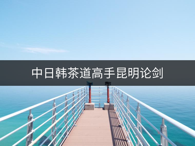 中日韓茶道高手昆明論劍 中日韓茶道高手昆明論劍