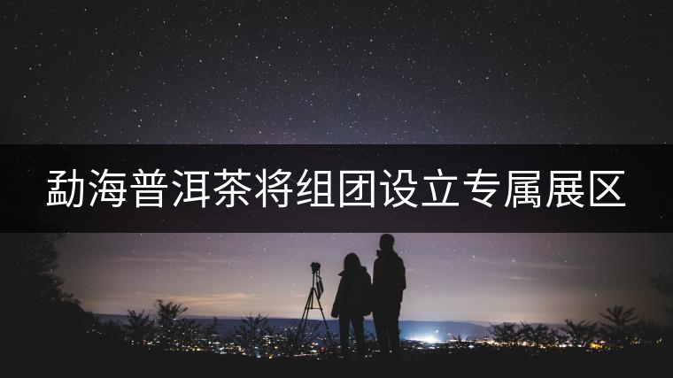 勐海普洱茶將組團設立專屬展區