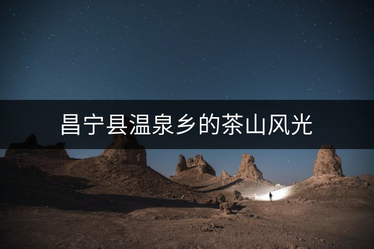 昌寧縣溫泉鄉的茶山風光 昌寧縣溫泉鄉的茶山風光