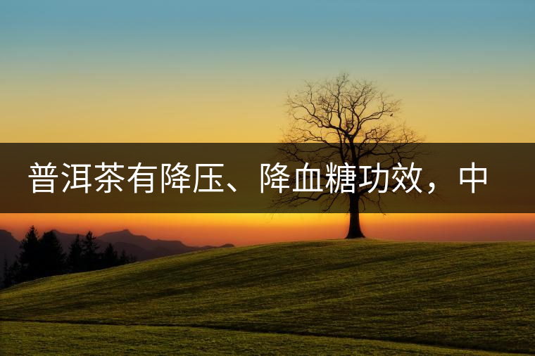 普洱茶有降壓、降血糖功效,中老年人不再懼怕糖尿病 普洱茶有降壓、降血糖功效,中老年人不再懼怕糖尿病