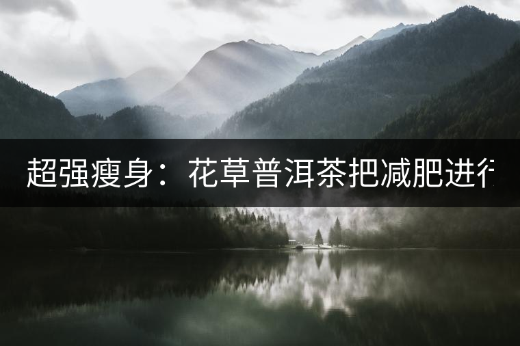 超強瘦身:花草普洱茶把減肥進行到底! 超強瘦身:花草普洱茶把減肥進行到底!