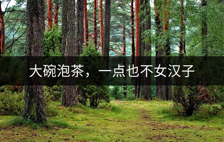 大碗泡茶,一點也不女漢子 大碗泡茶,一點也不女漢子