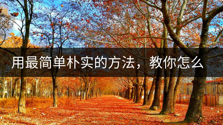 用最簡單樸實的方法，教你怎么泡好一杯普洱茶？