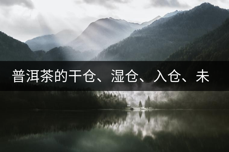 普洱茶的干倉、濕倉、入倉、未入倉及辨識區分 普洱茶的干倉、濕倉、入倉、未入倉及辨識區分