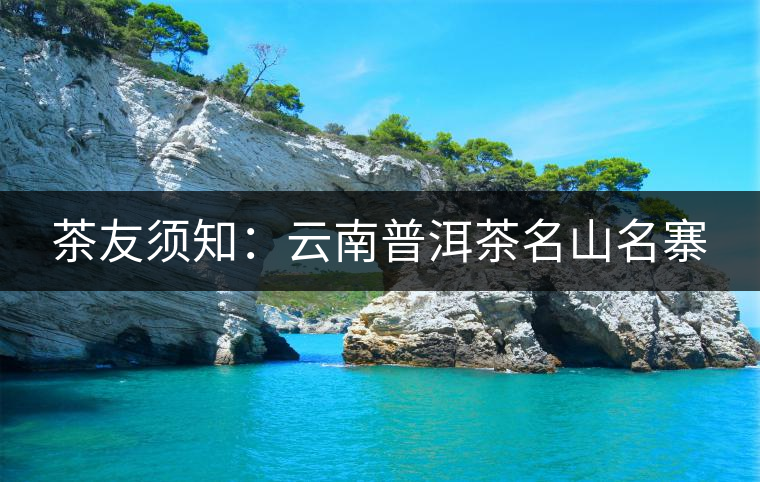 茶友須知:云南普洱茶名山名寨 茶友須知:云南普洱茶名山名寨