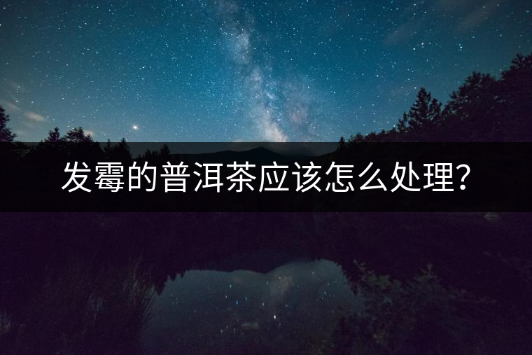 發霉的普洱茶應該怎么處理? 發霉的普洱茶應該怎么處理?
