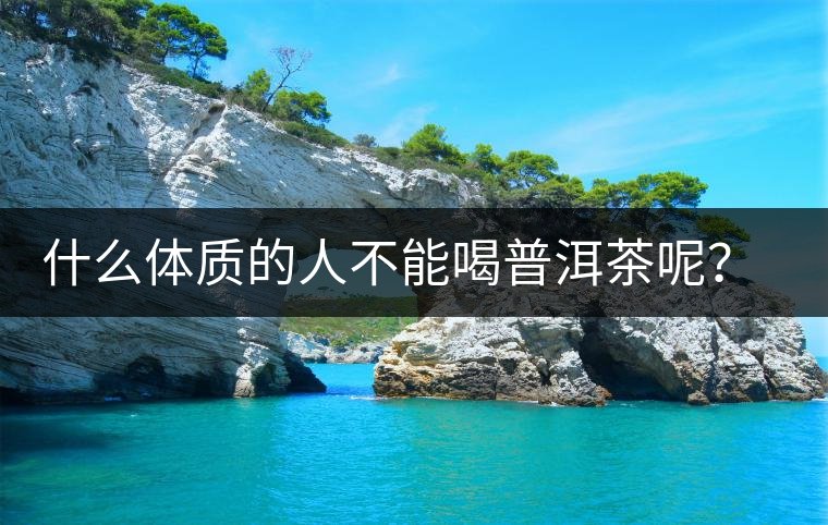 什么體質的人不能喝普洱茶呢？為什么？