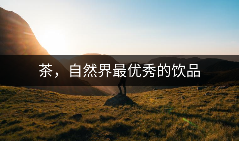 茶,自然界最優秀的飲品 茶,自然界最優秀的飲品