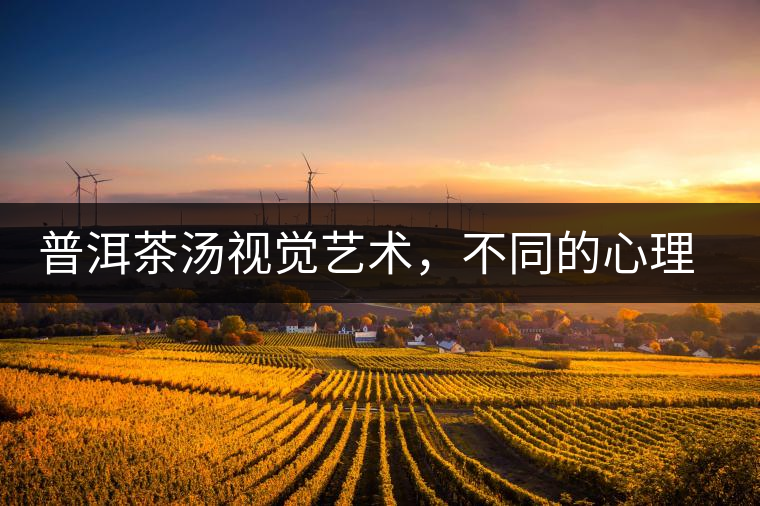 普洱茶湯視覺(jué)藝術(shù),不同的心理享受 普洱茶湯視覺(jué)藝術(shù),不同的心理享受