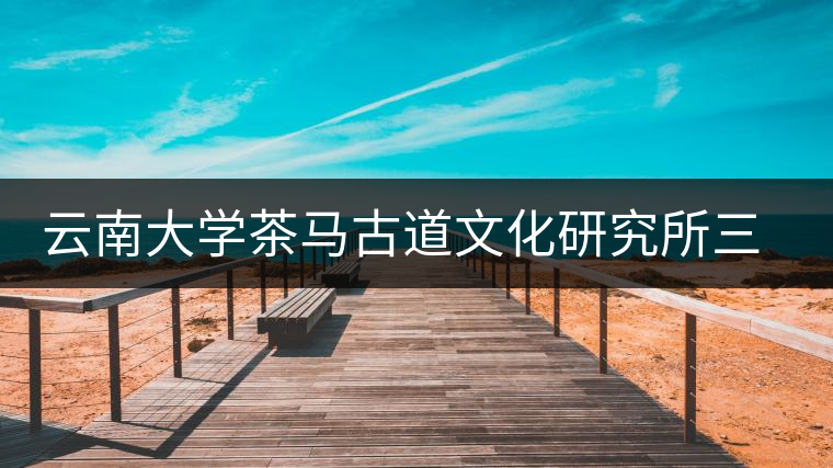 云南大學茶馬古道文化研究所三周年 云南大學茶馬古道文化研究所三周年