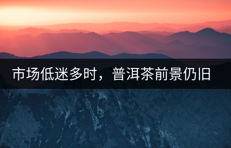 市場低迷多時,普洱茶前景仍舊被大佬們看好 市場低迷多時,普洱茶前景仍舊被大佬們看好