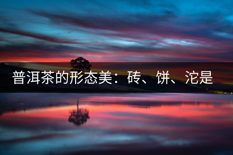 普洱茶的形態美：磚、餅、沱是如何形成的？