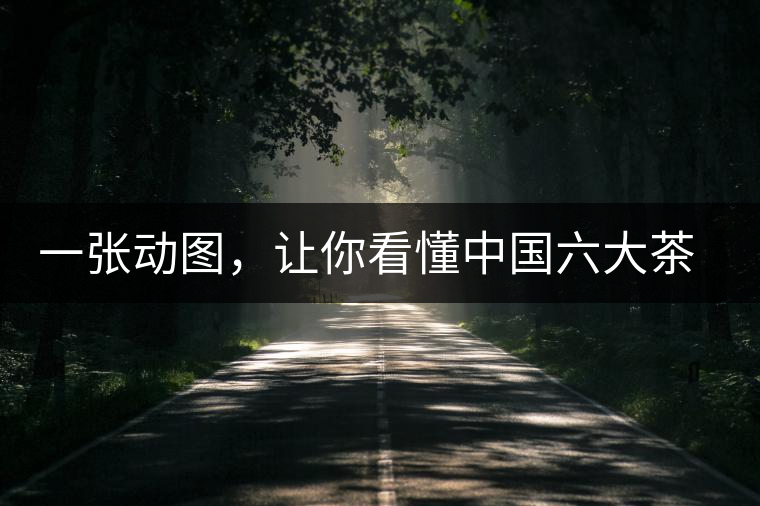 一張動圖,讓你看懂中國六大茶類產地分布 一張動圖,讓你看懂中國六大茶類產地分布