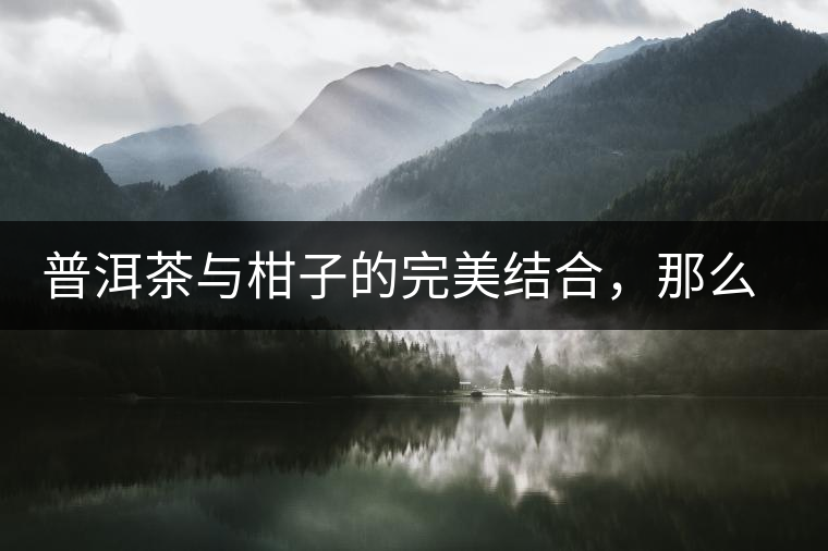 普洱茶與柑子的完美結(jié)合,那么小青柑最出色的三個功效,你可知道 普洱茶與柑子的完美結(jié)合,那么小青柑最出色的三個功效,你可知道