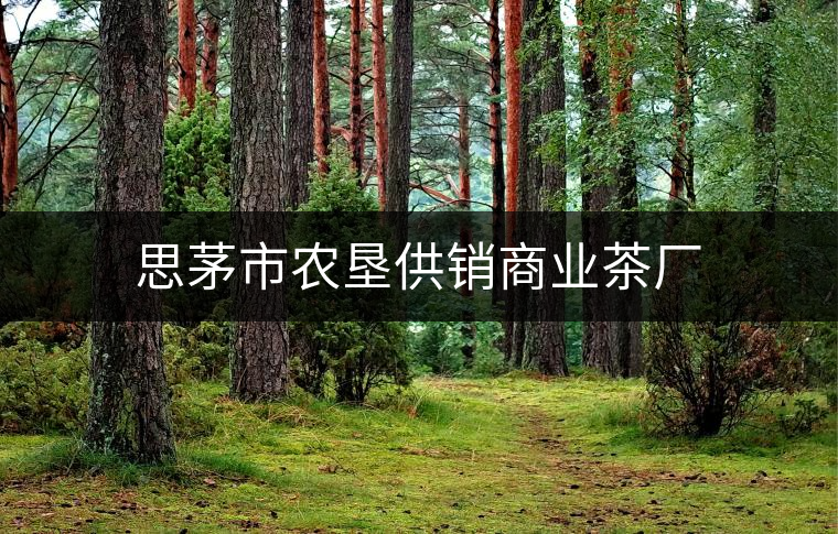 思茅市農墾供銷商業茶廠 思茅市農墾供銷商業茶廠