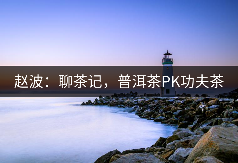 趙波:聊茶記,普洱茶PK功夫茶 趙波:聊茶記,普洱茶PK功夫茶