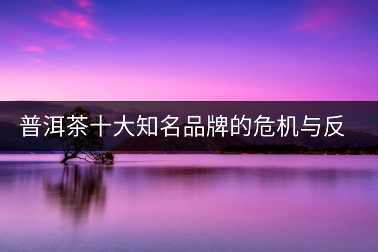 普洱茶十大知名品牌的危機與反思，普洱茶品牌與品質如何掛鉤？