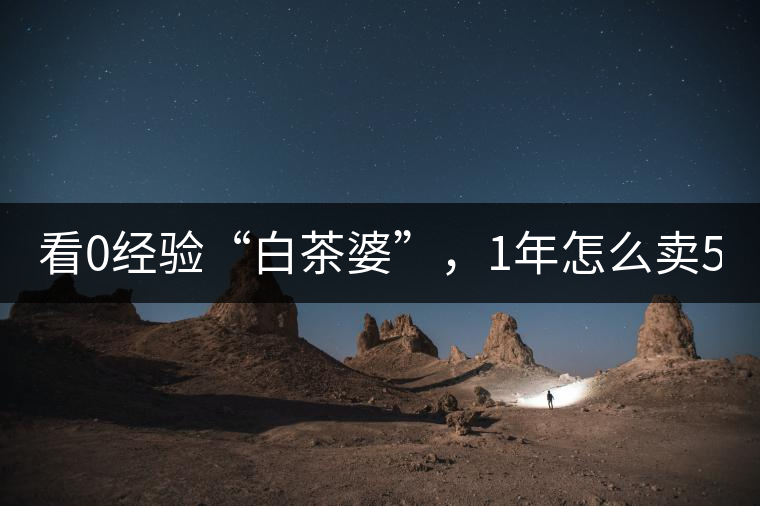 看0經驗“白茶婆”,1年怎么賣500萬元白茶? 看0經驗“白茶婆”,1年怎么賣500萬元白茶?