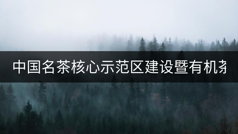 中國名茶核心示范區建設暨有機茶文化產業發展論壇在成都舉行 中國名茶核心示范區建設暨有機茶文化產業發展論壇在成都舉行