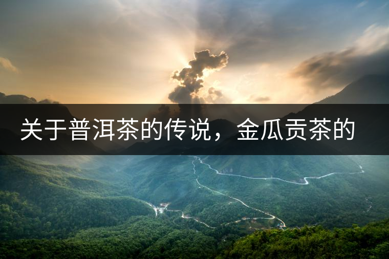 關(guān)于普洱茶的傳說,金瓜貢茶的來由 關(guān)于普洱茶的傳說,金瓜貢茶的來由