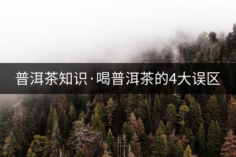 普洱茶知識·喝普洱茶的4大誤區 普洱茶知識·喝普洱茶的4大誤區