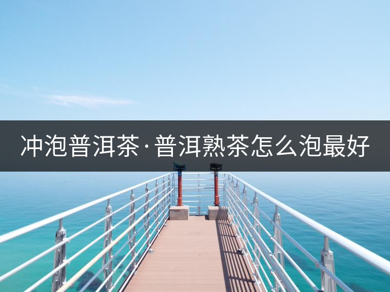 沖泡普洱茶·普洱熟茶怎么泡最好喝？