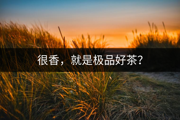 很香，就是極品好茶？