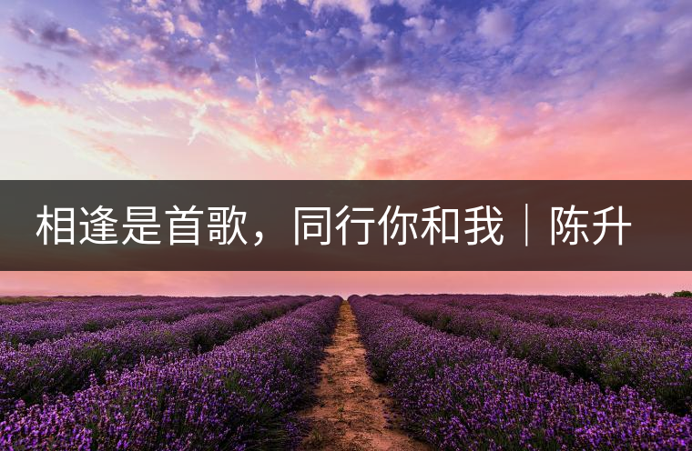 相逢是首歌，同行你和我｜陳升號與大家相約武漢茶博會！