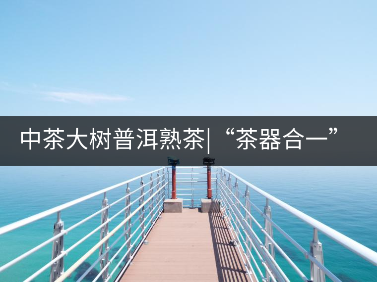 中茶大樹普洱熟茶|“茶器合一”的完美呈現 中茶大樹普洱熟茶|“茶器合一”的完美呈現