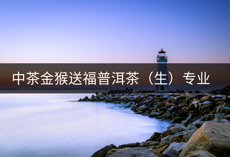 中茶金猴送福普洱茶（生）專業品評