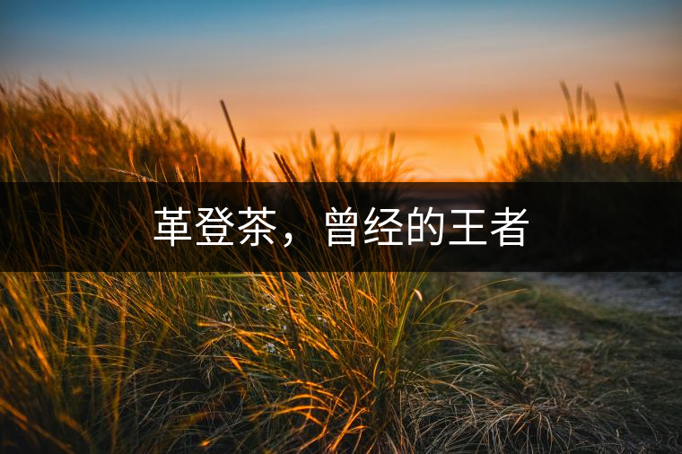 革登茶，曾經的王者