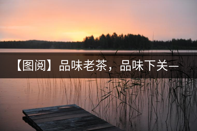 【圖閱】品味老茶，品味下關——下關鐵餅開湯