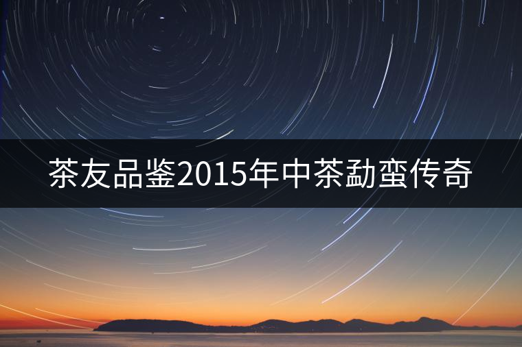 茶友品鑒2015年中茶勐蠻傳奇 茶友品鑒2015年中茶勐蠻傳奇