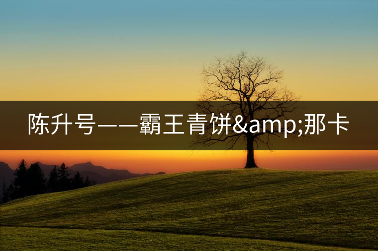 陳升號——霸王青餅&那卡 陳升號——霸王青餅&那卡