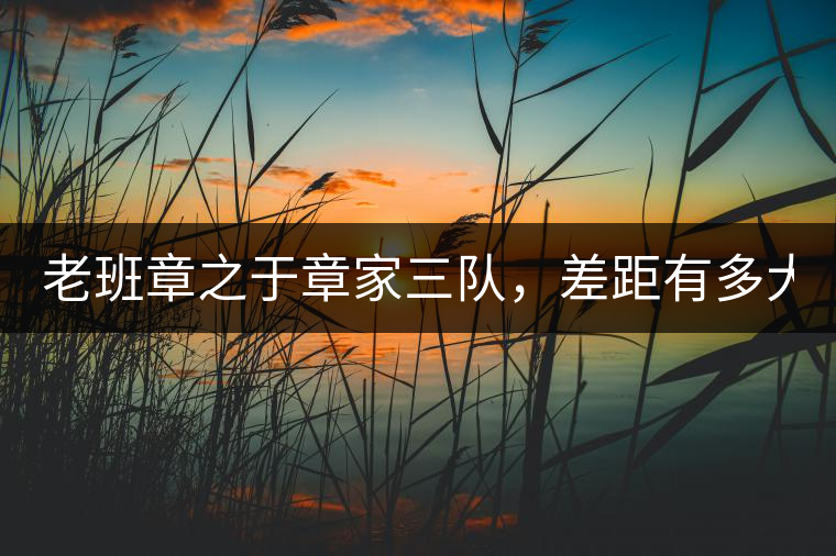 老班章之于章家三隊，差距有多大？