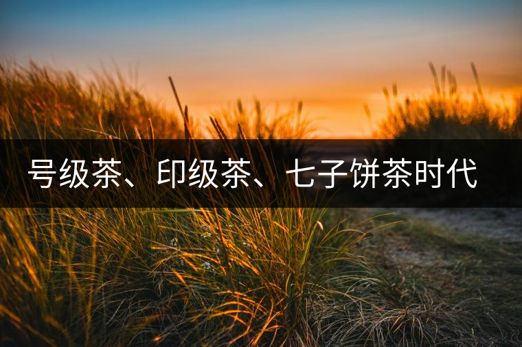 號(hào)級(jí)茶、印級(jí)茶、七子餅茶時(shí)代是怎么劃分的？