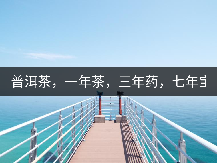 普洱茶，一年茶，三年藥，七年寶2020年為自己存點(diǎn)好茶