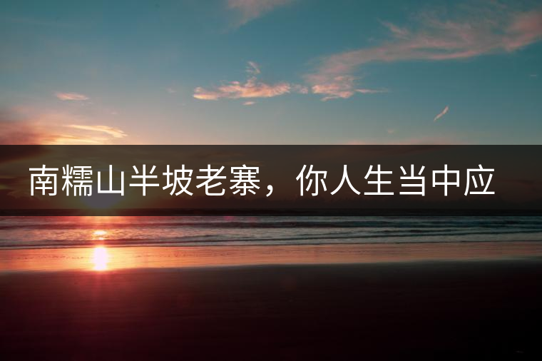 南糯山半坡老寨,你人生當中應該入手的第一片勐海味古樹純料普洱茶 南糯山半坡老寨,你人生當中應該入手的第一片勐海味古樹純料普洱茶
