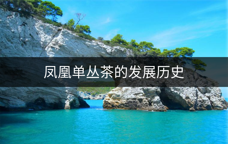 鳳凰單叢茶的發展歷史