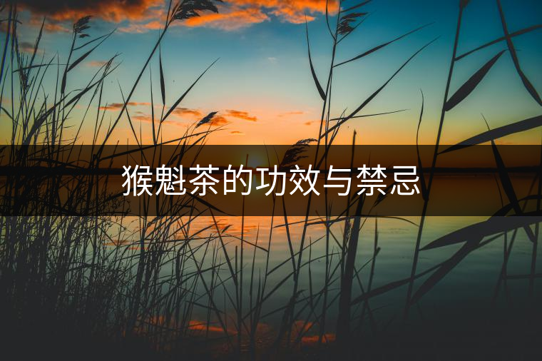 猴魁茶的功效與禁忌 猴魁茶的功效與禁忌