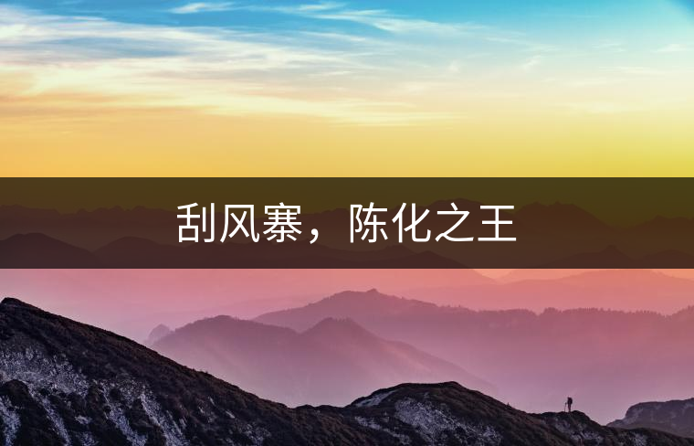 刮風寨，陳化之王