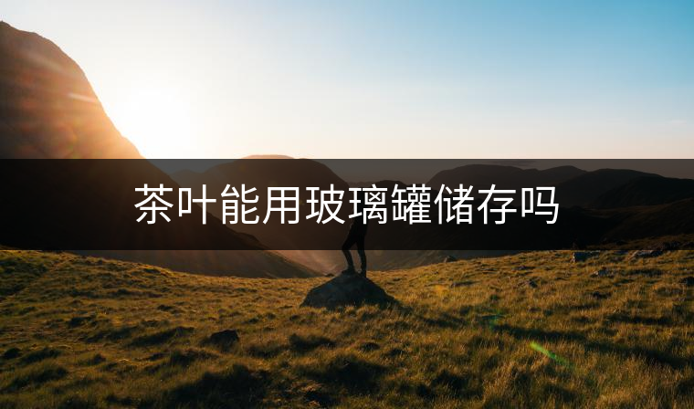 茶葉能用玻璃罐儲(chǔ)存嗎 茶葉能用玻璃罐儲(chǔ)存嗎